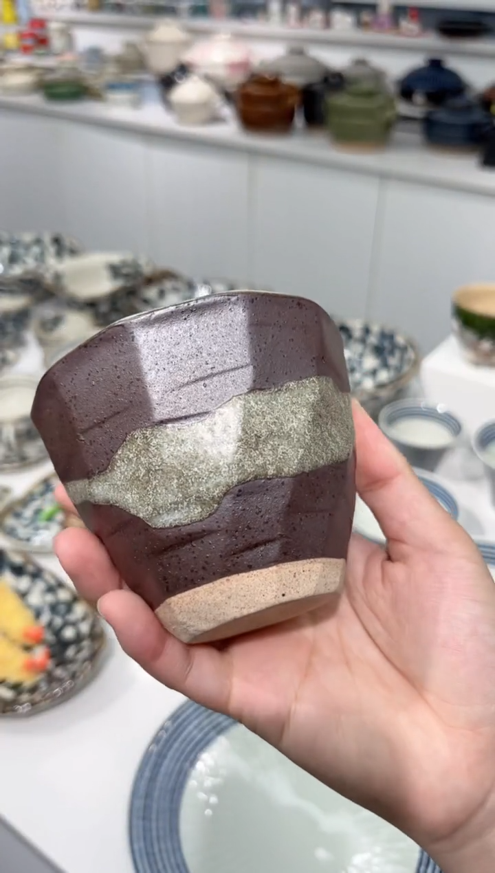 瓷片福利流云茶杯