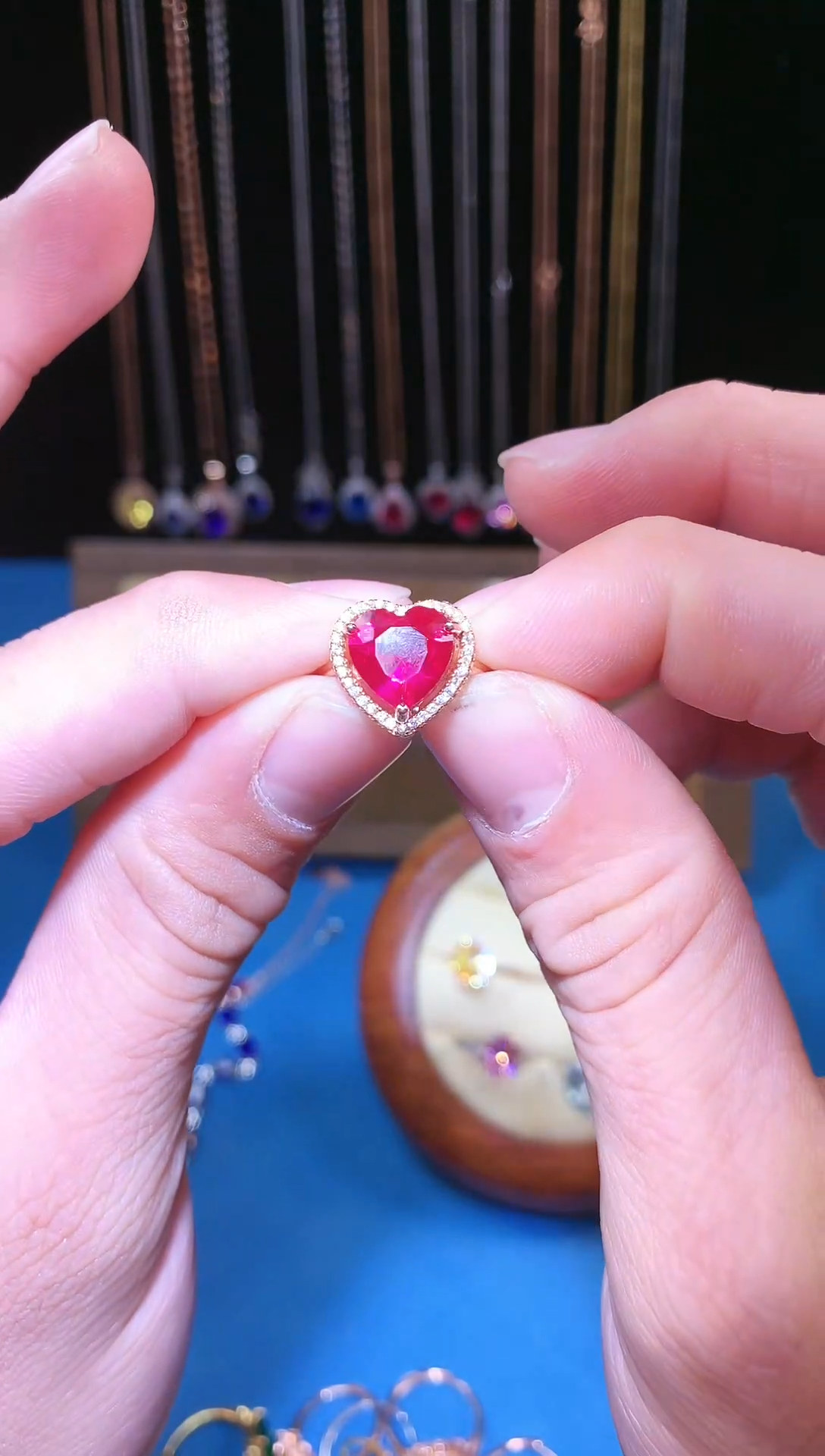 【闪购商品】红宝石戒指银S925镶嵌11111