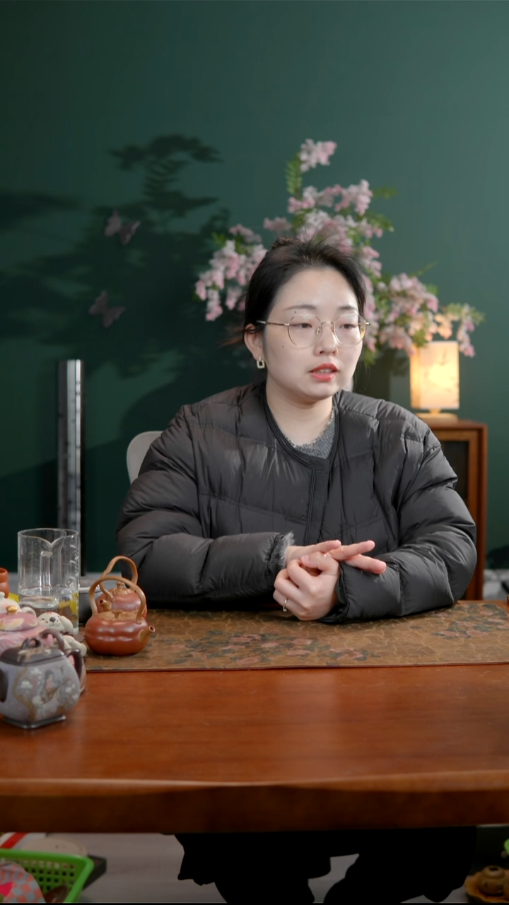 茶壶紫砂刻字扁南瓜小壶80cc