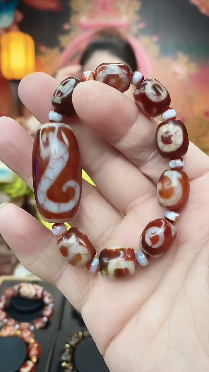 【闪购商品】玛瑙/玉髓手串未镶嵌玛瑙如意手串