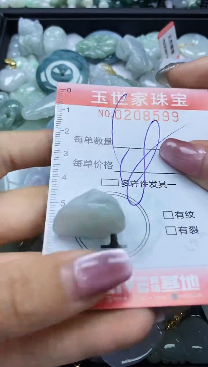 【闪购商品】翡翠颈饰未镶嵌闪购0208599