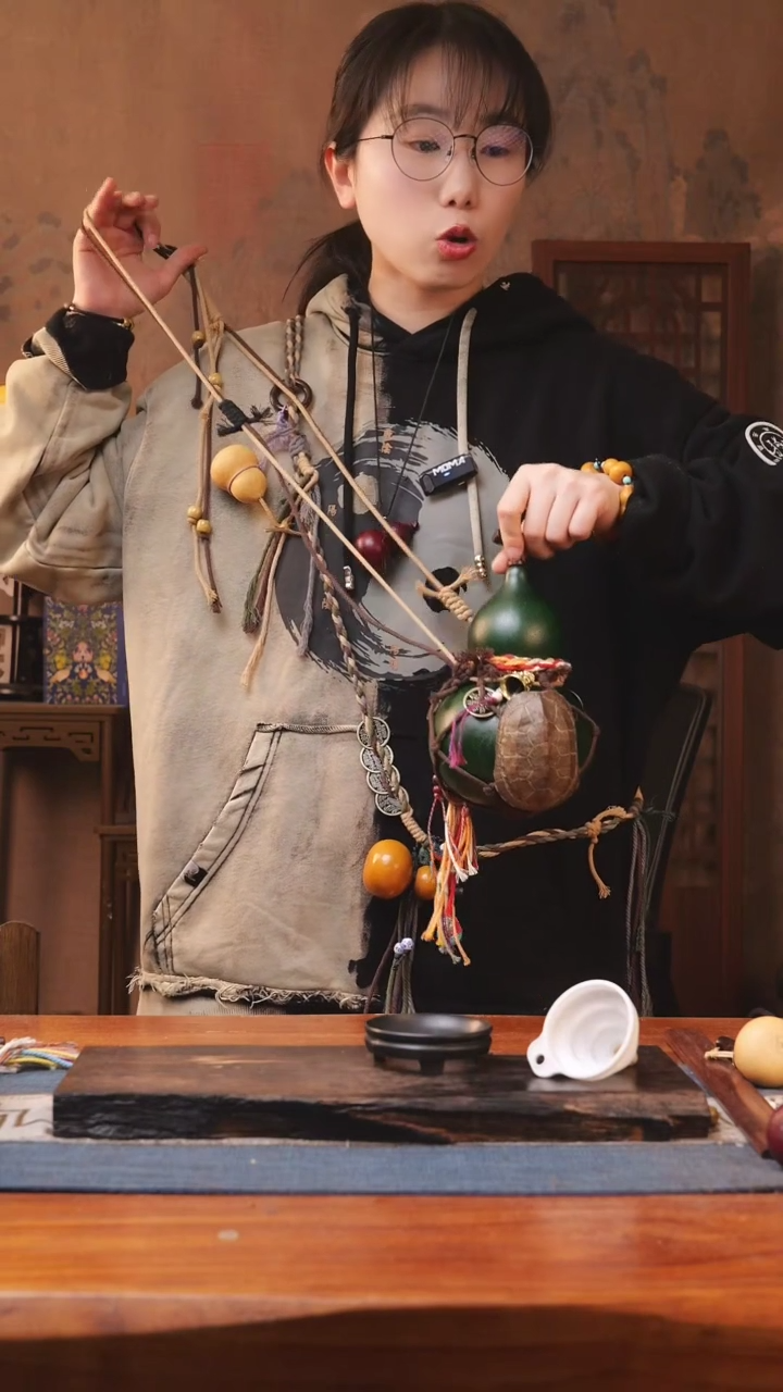 【闪购商品】476号精品大漆葫芦防腐防渗装饮料水茶酒