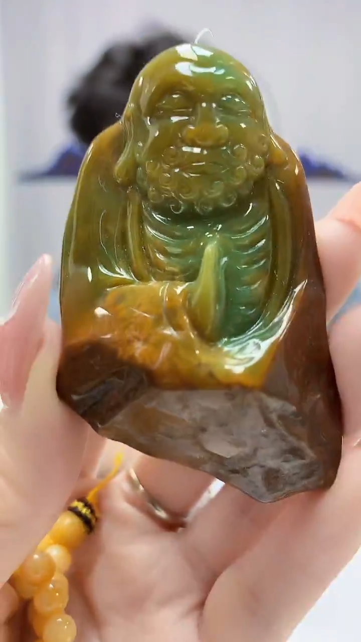 【闪购商品】定制翡翠未镶嵌4688DD-毛货147佛公