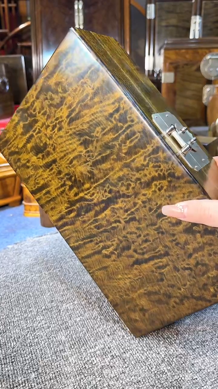 【闪购商品】乌木类成套家具阴沉乌木首饰盒Y412