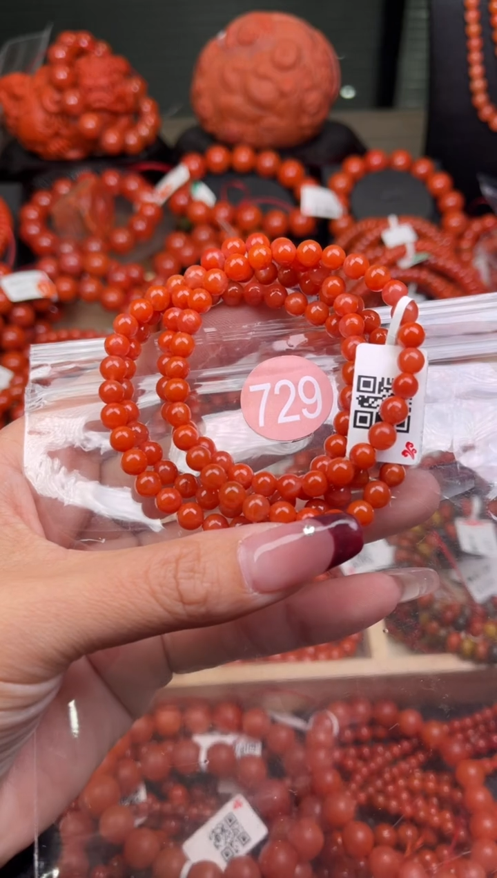 【闪购商品】南红玛瑙珠宝奇石未镶嵌729-5+