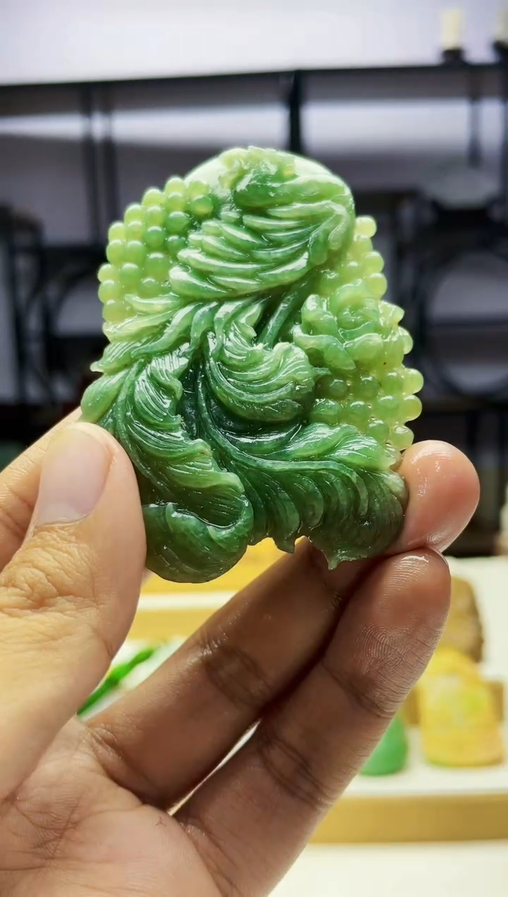 【闪购商品】定制翡翠未镶嵌毛货01230078 