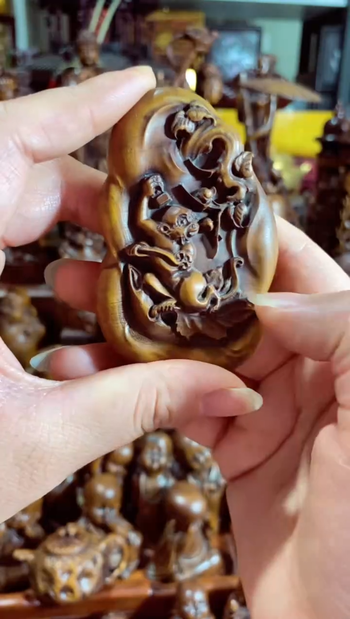【闪购商品】香榧木小叶黄杨精美礼品猴