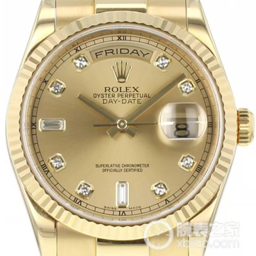 99新 Rolex/劳力士 名表/劳力士118238/36mm/全套