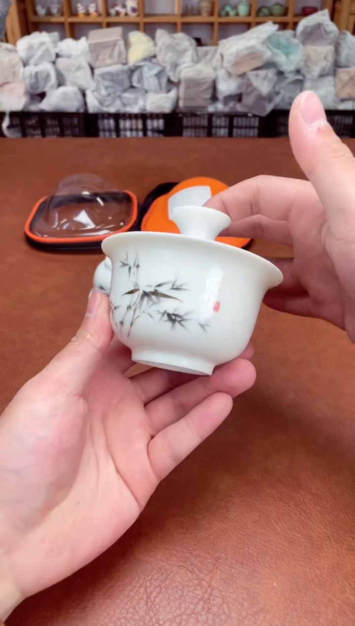 【闪购商品】摆件高端瓷器易仟杯茶器