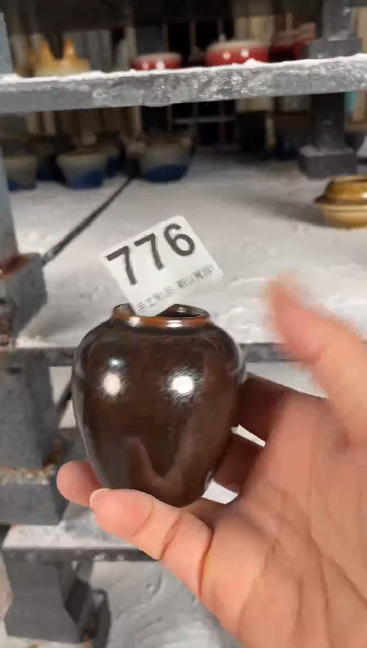 瓷片776知木小芳花盆