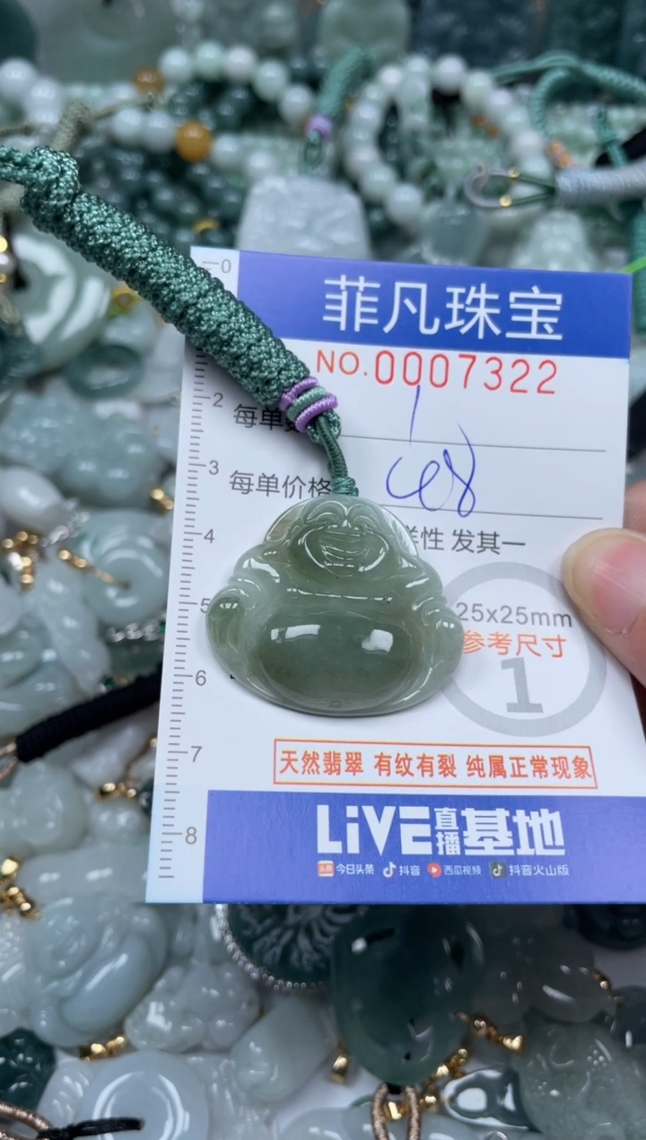 【闪购商品】翡翠颈饰未镶嵌00..7322