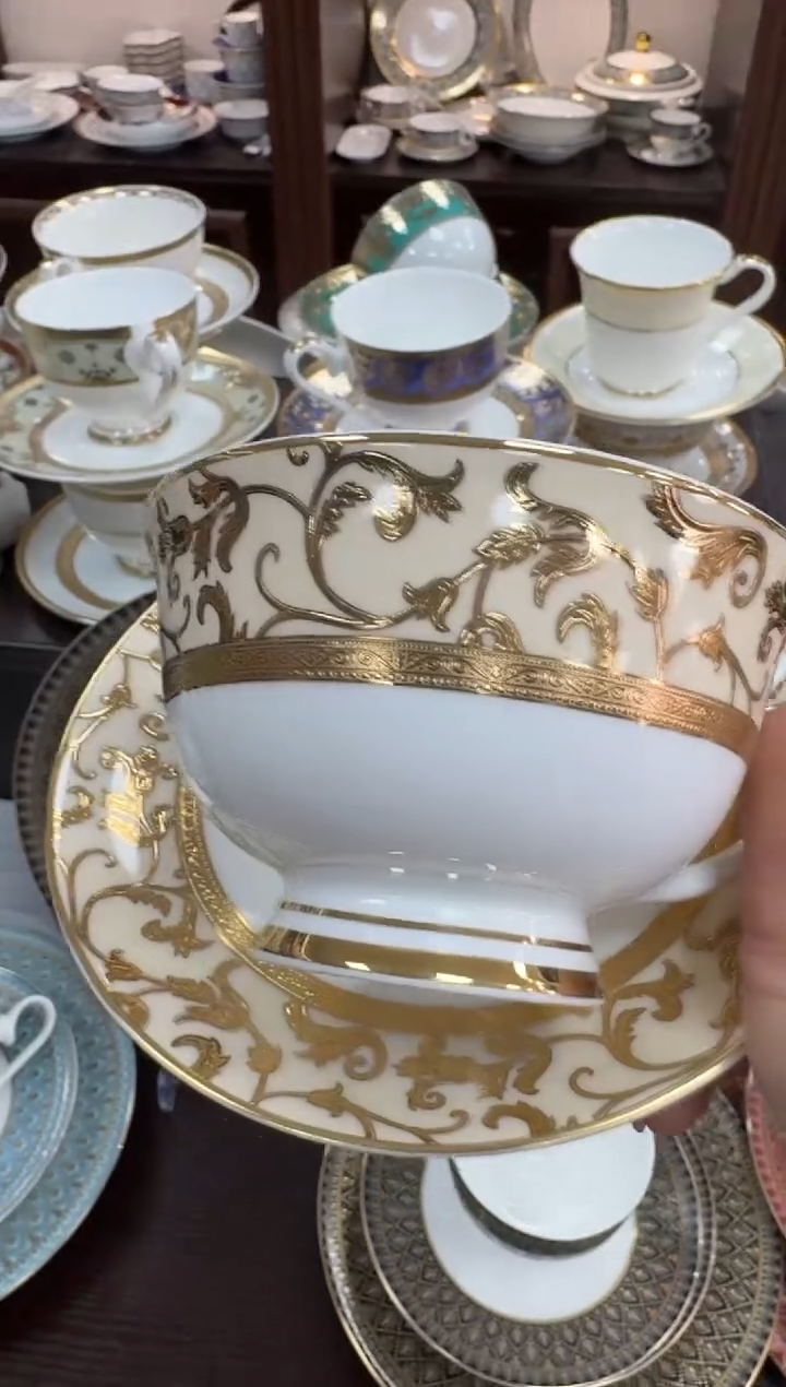 【闪购商品】瓷片220毫升杯碟福利款