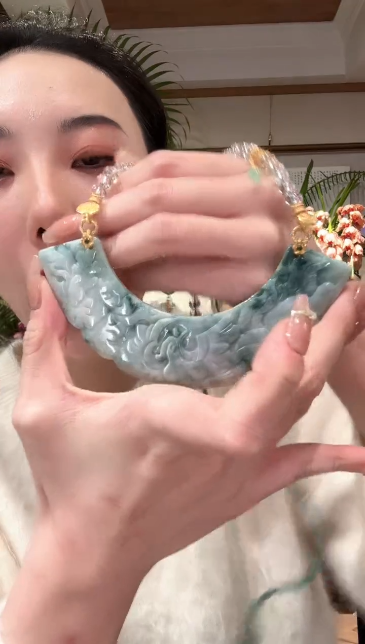 【闪购商品】翡翠颈饰未镶嵌国风