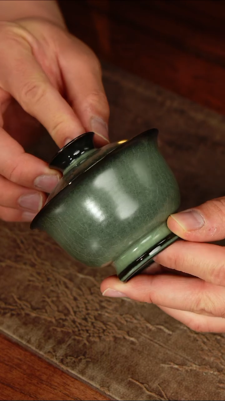 【览古雅韵】二才盖碗