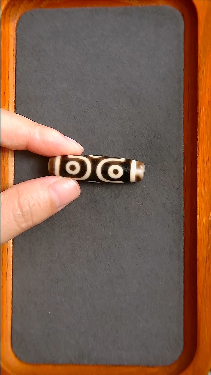 未镶嵌玛瑙/玉髓珠宝半成品今*赢建成十字六眼11*40