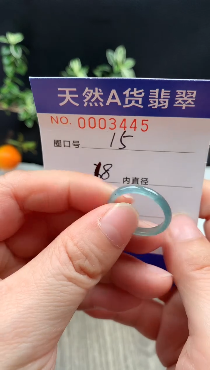 未镶嵌戒指翡翠15#