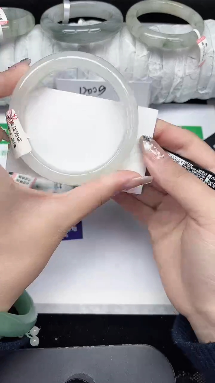 未镶嵌手镯石英质玉318-59/60