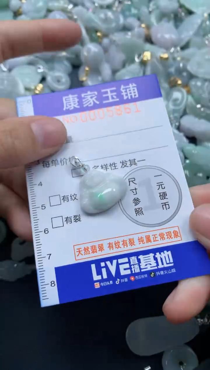 颈饰未镶嵌翡翠5861