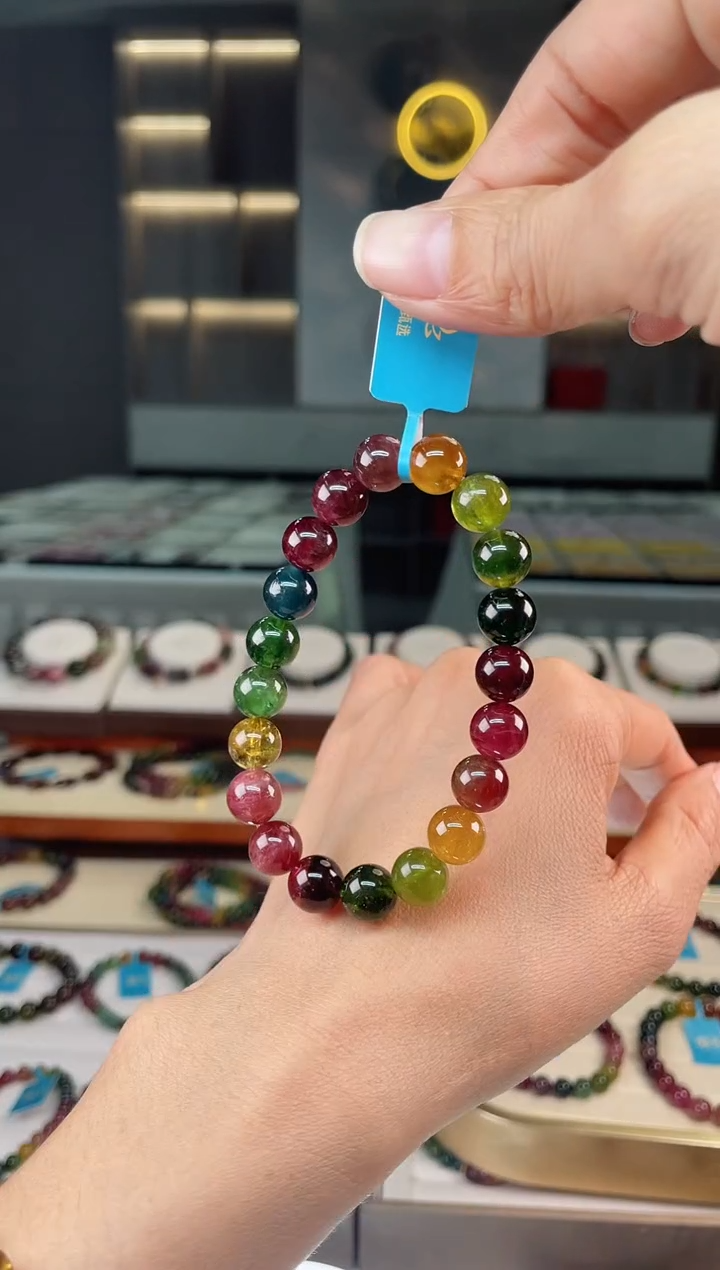 【闪购商品】碧玺单圈手串未镶嵌（多样性发一条）Q