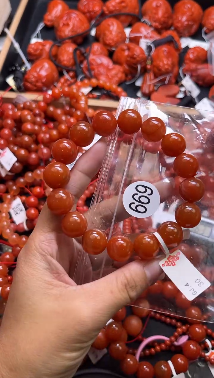 【闪购商品】南红玛瑙珠宝奇石未镶嵌669-14+