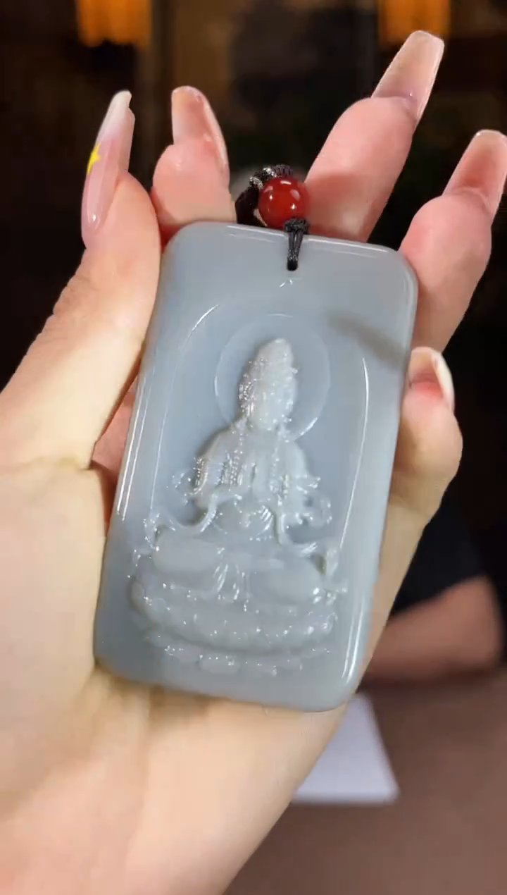 和田玉未镶嵌颈饰S306