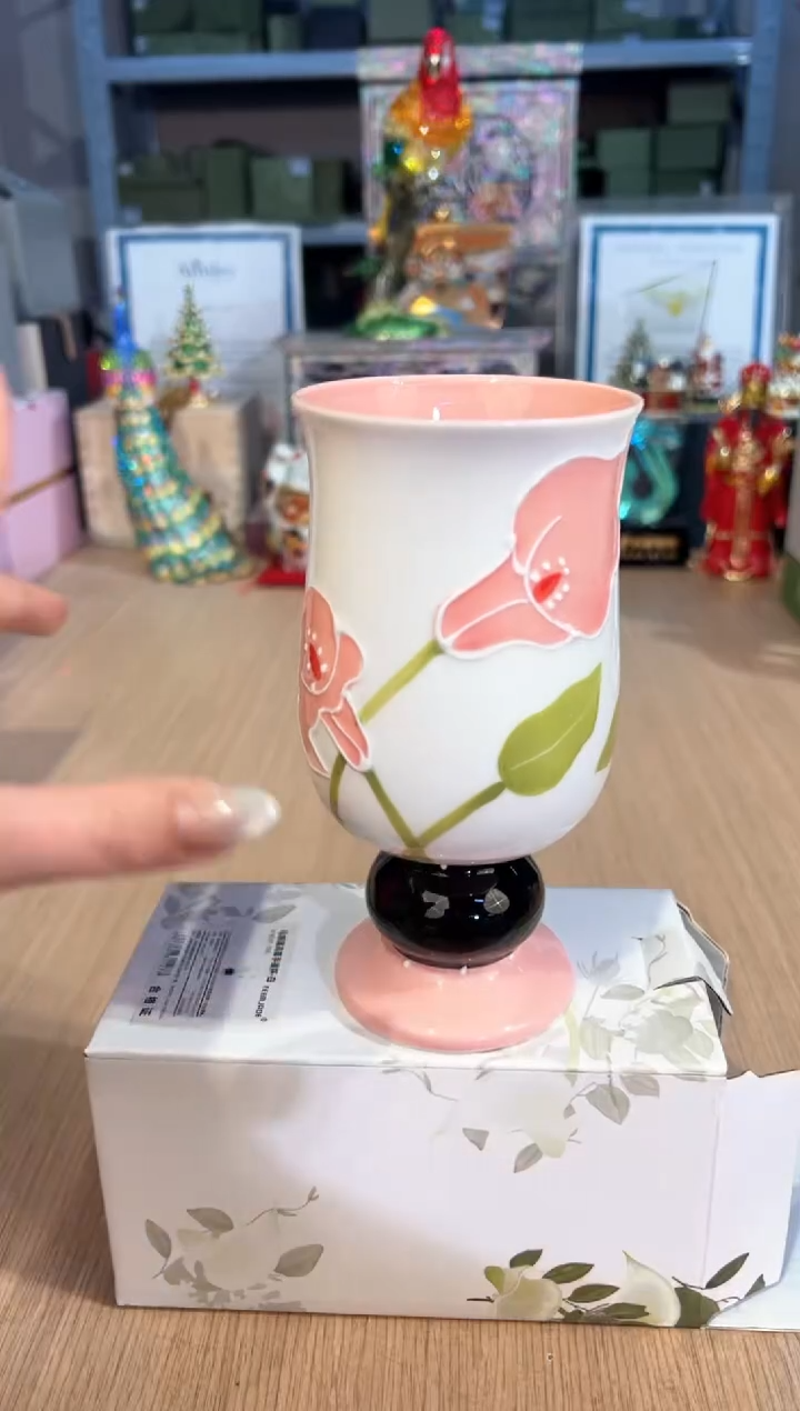 【闪购商品】杯87马蹄莲手握杯（高/白）