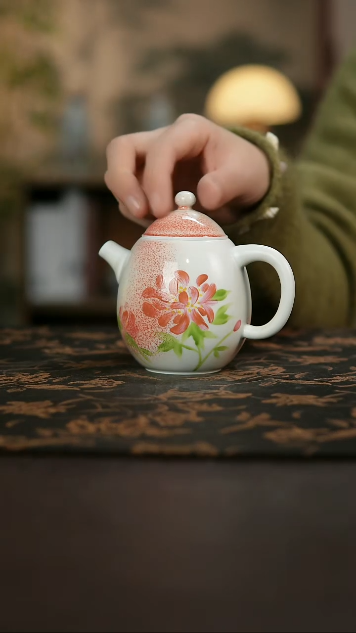 景德镇陶瓷杯碗柴烧多人