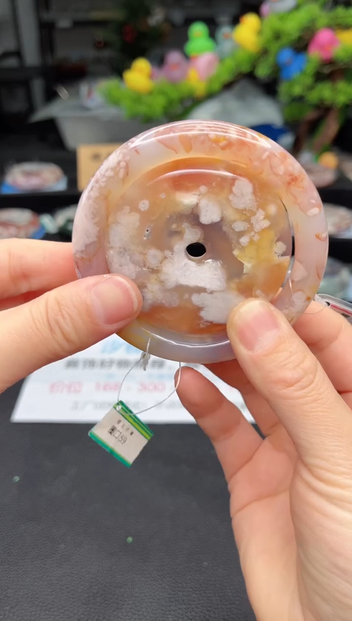 石英质玉未镶嵌手镯59圈口 （赠品镯心）6430164