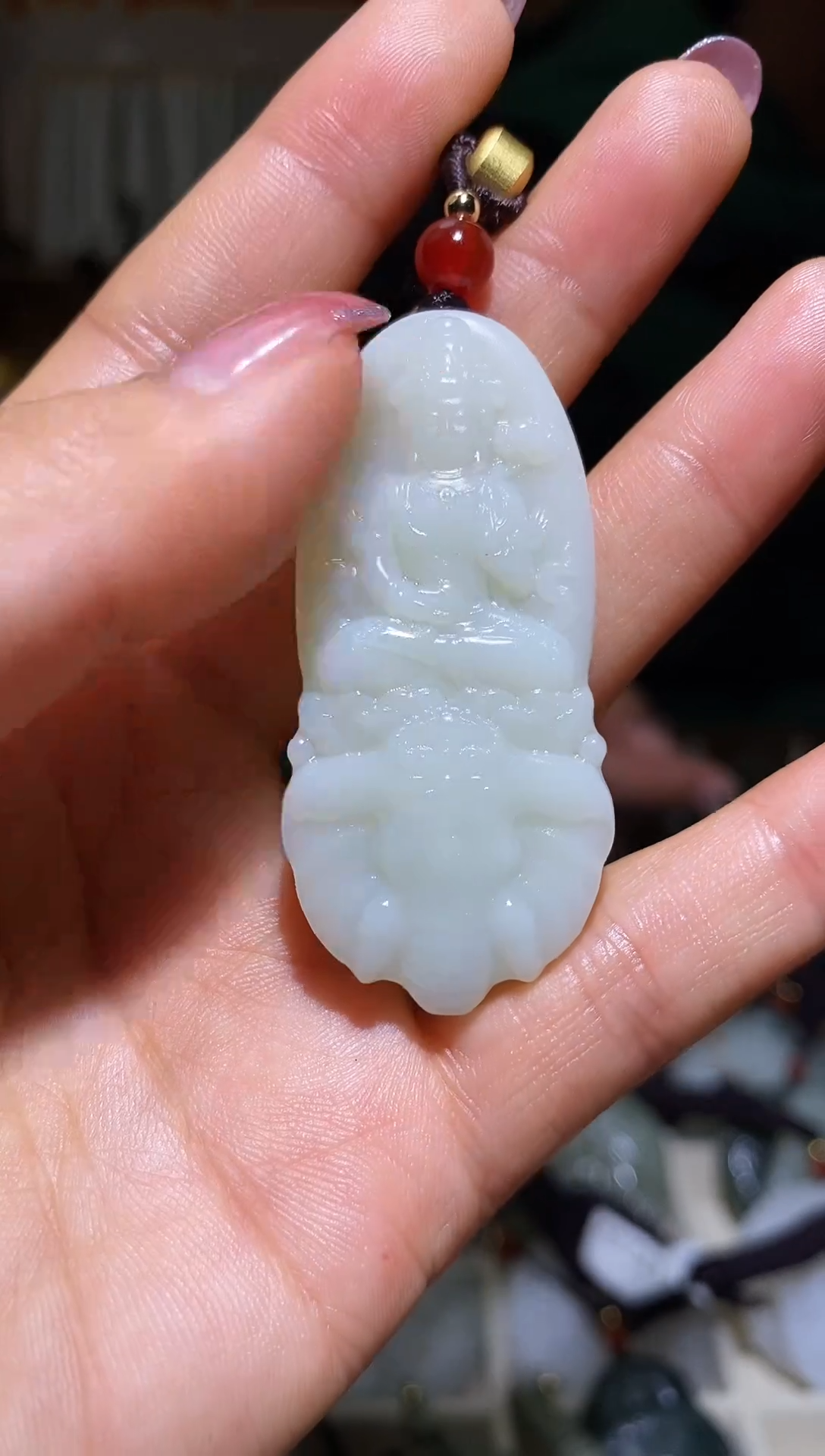 颈饰未镶嵌和田玉1