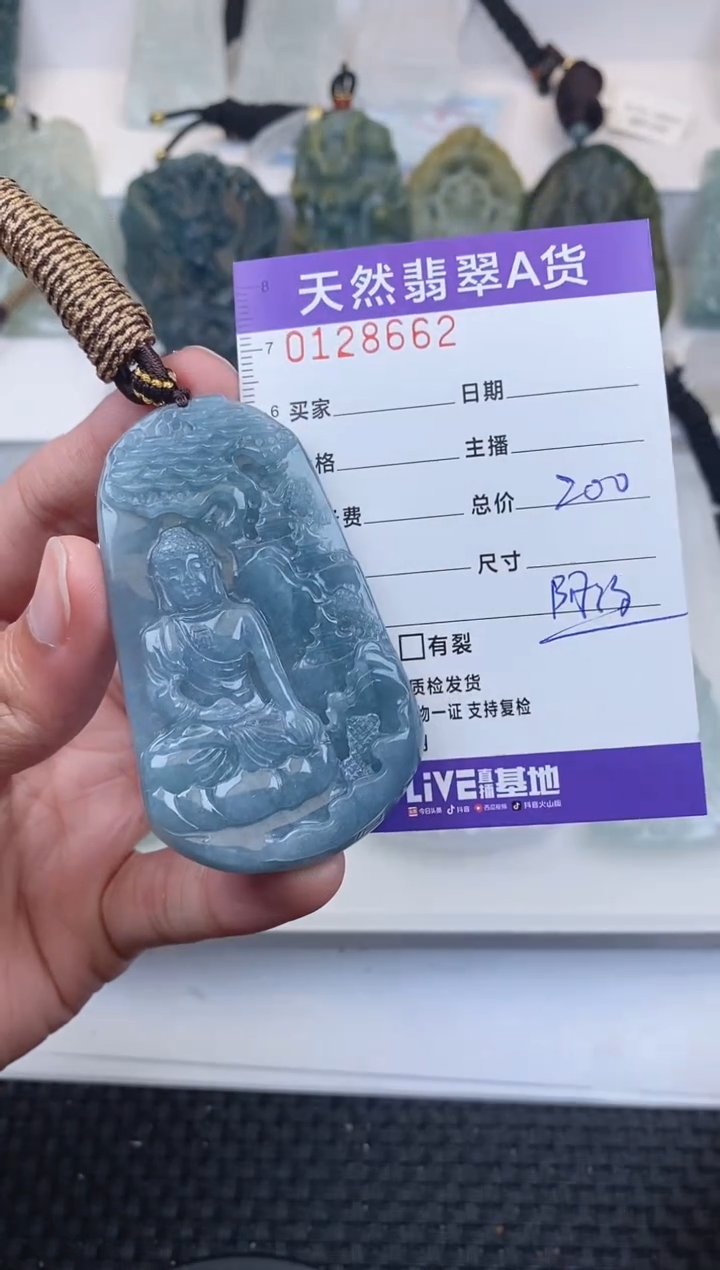 【闪购商品】翡翠颈饰未镶嵌       662