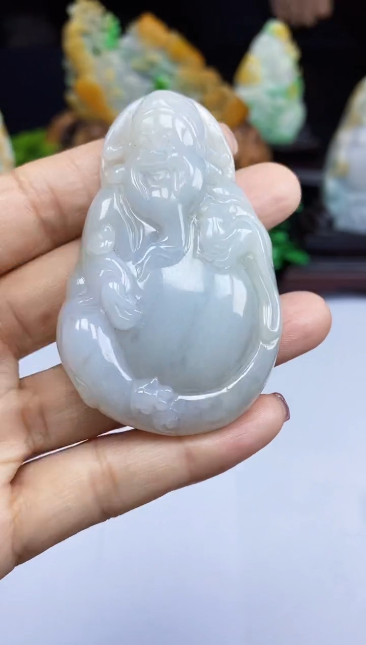 【闪购商品】翡翠颈饰未镶嵌翡翠A货