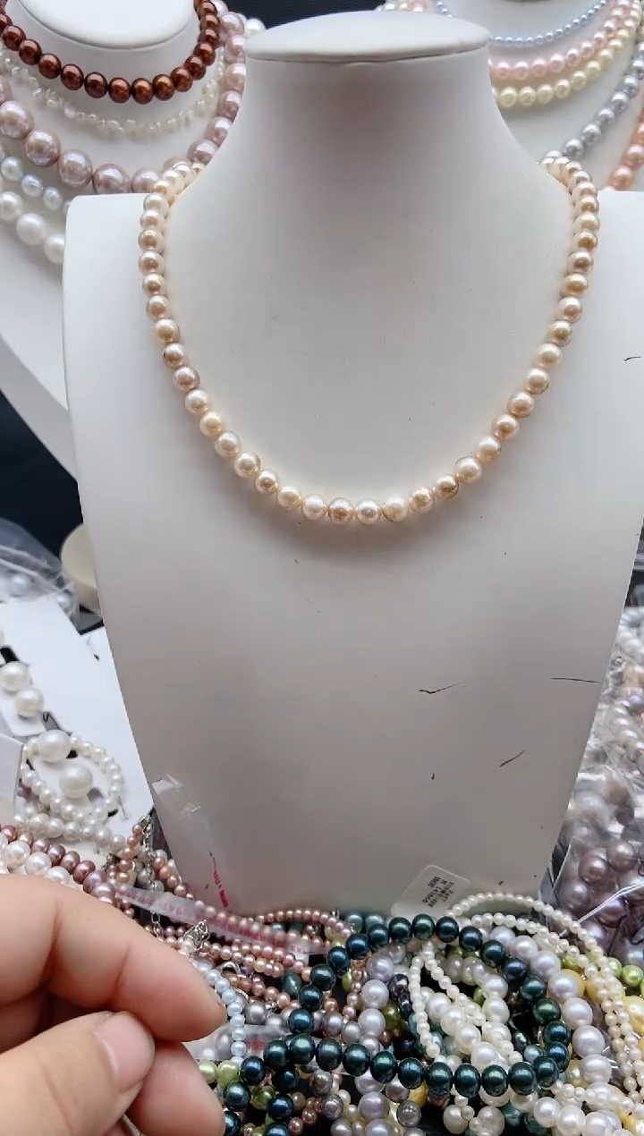 【闪购商品】淡水珍珠颈饰未镶嵌1