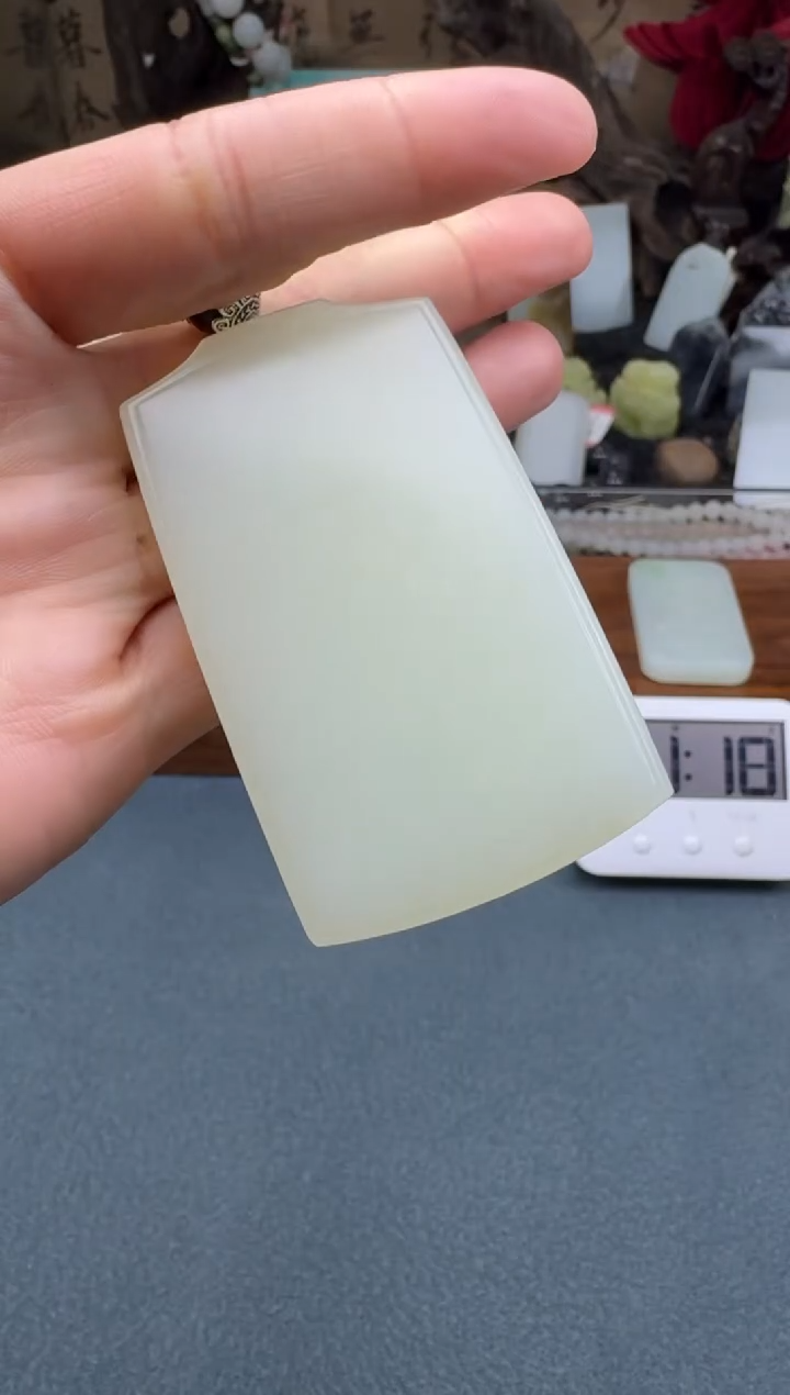 【闪购商品】和田玉颈饰未镶嵌开心