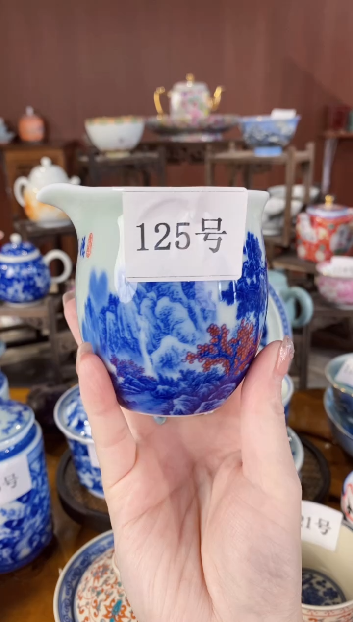 【闪购商品】杯景德镇陶瓷杯一个///125