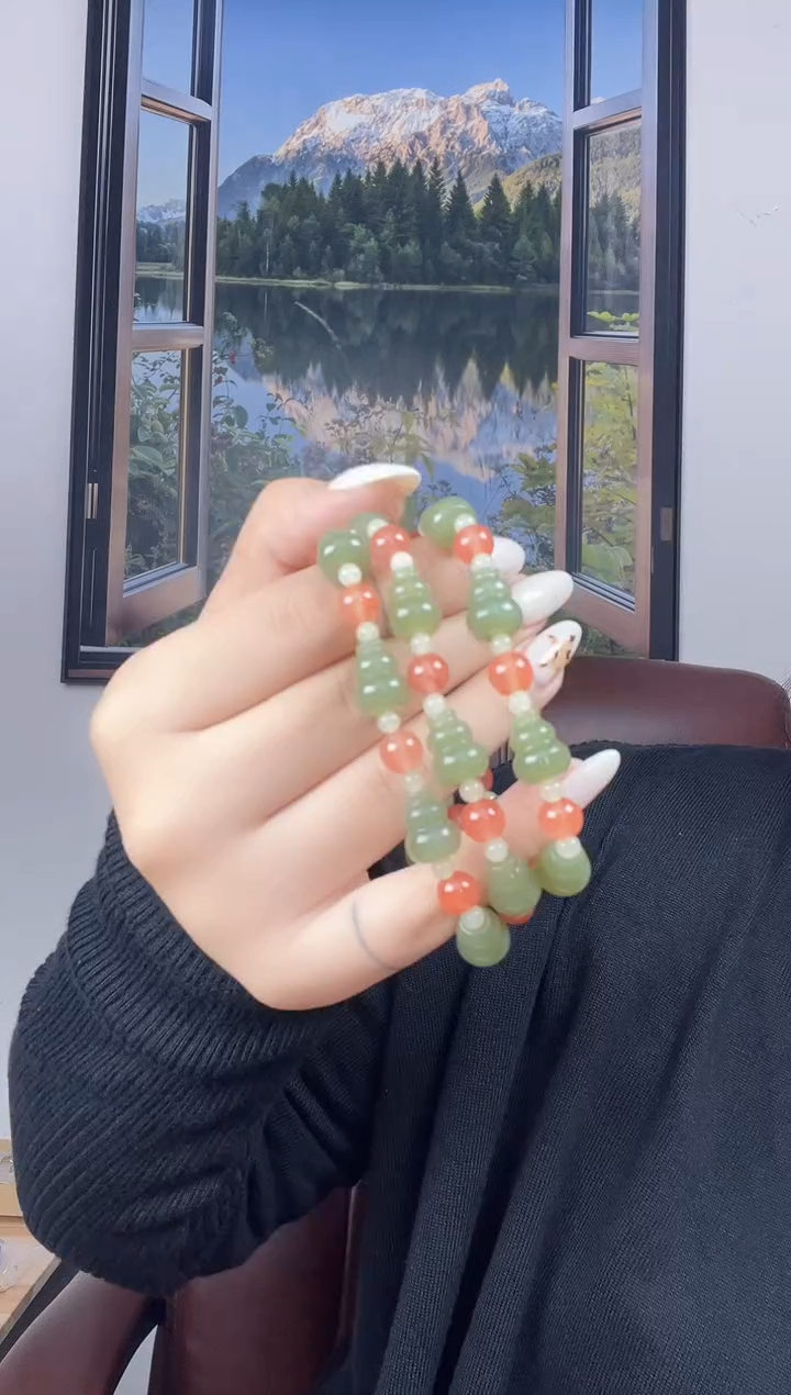 未镶嵌手串和田玉葫芦手串 多样性发其一
