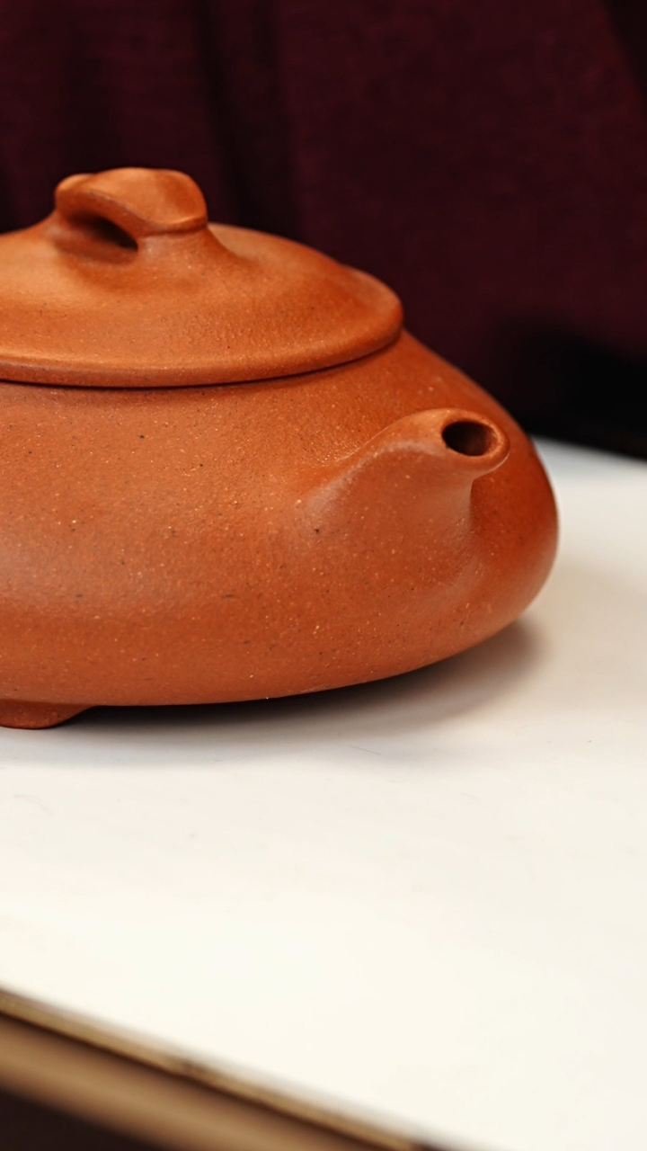 茶壶紫砂大红泥检票浮力