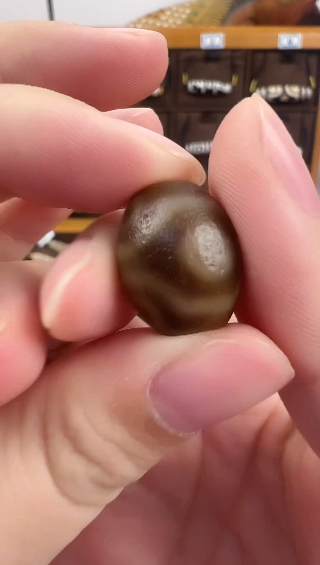 玛瑙/玉髓（覆膜）颈饰未镶嵌147.（微瑕）