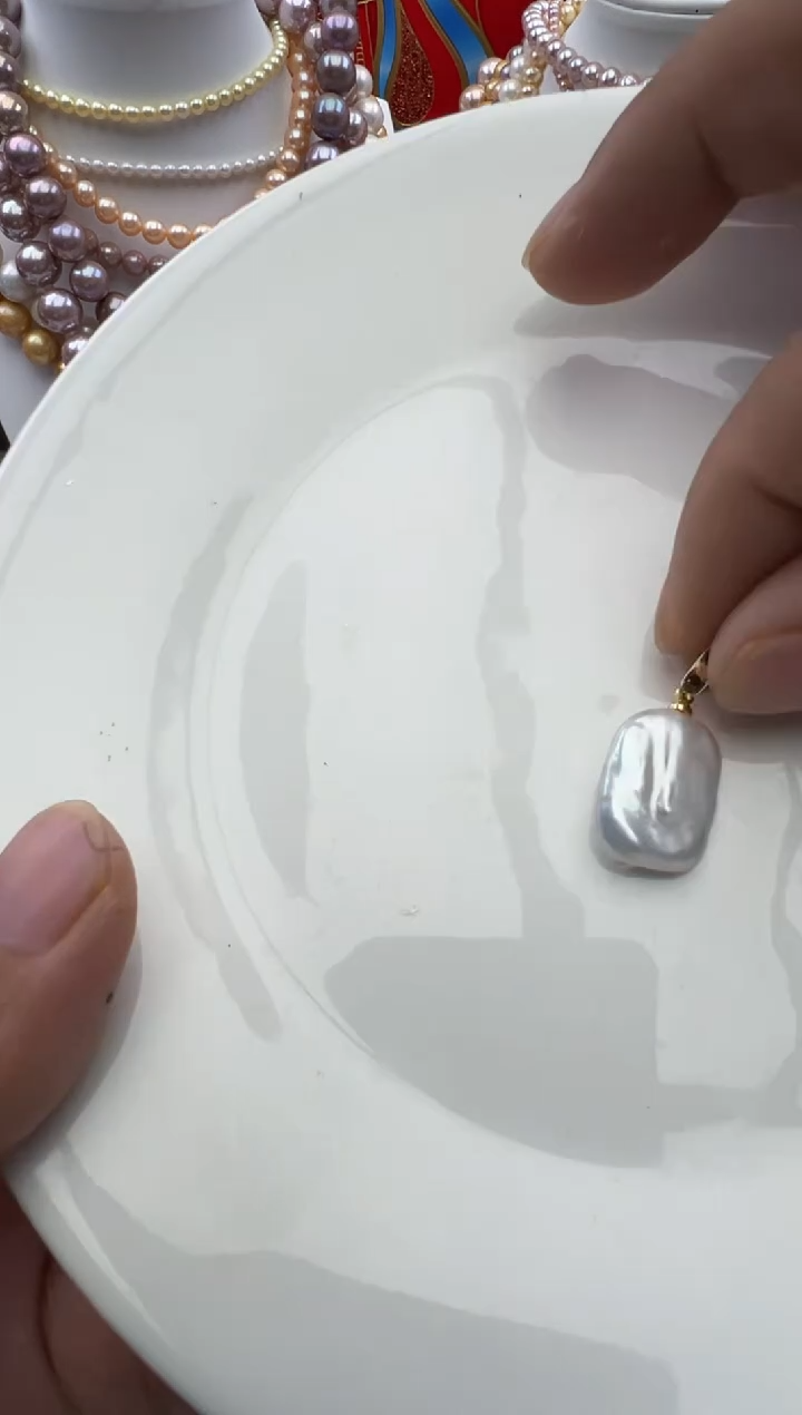 淡水珍珠未镶嵌颈饰1