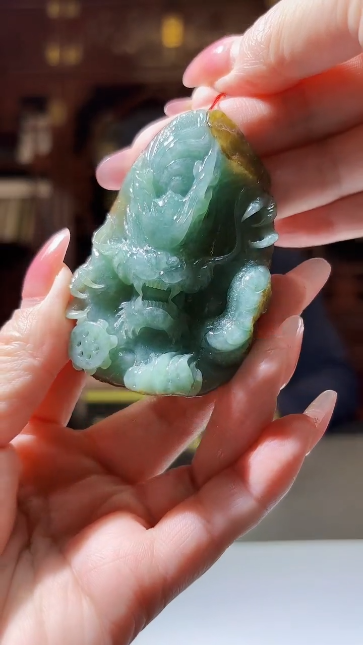 【闪购商品】定制翡翠未镶嵌0306/Y/龙