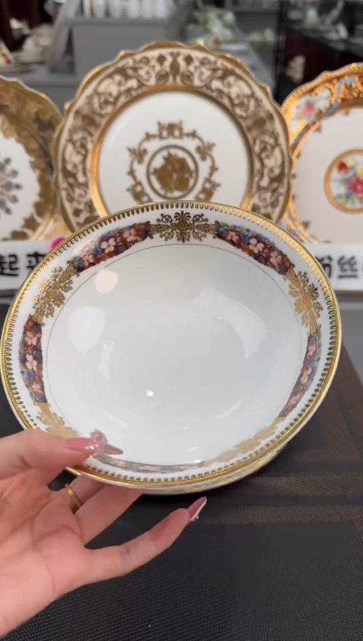 【闪购商品】瓷片6英寸水果碗福利价2个