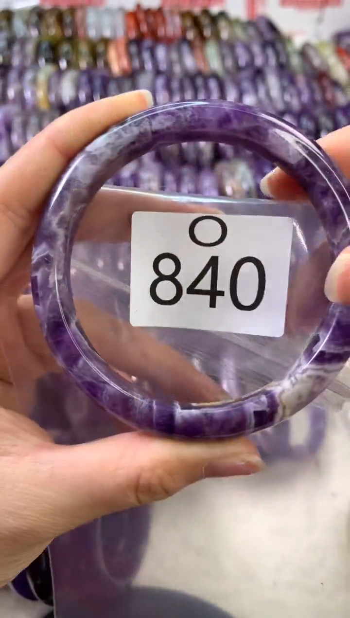 【闪购商品】水晶水晶手镯O未镶嵌840-63