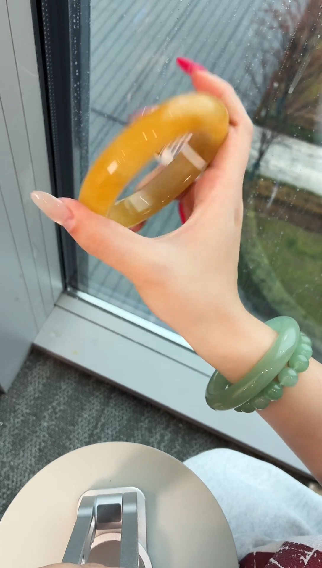 未镶嵌手镯石英质玉29.62