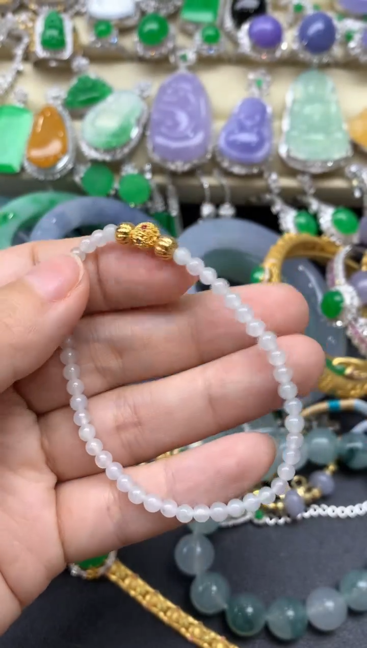 【闪购商品】翡翠手链未镶嵌349-中国好珍宝