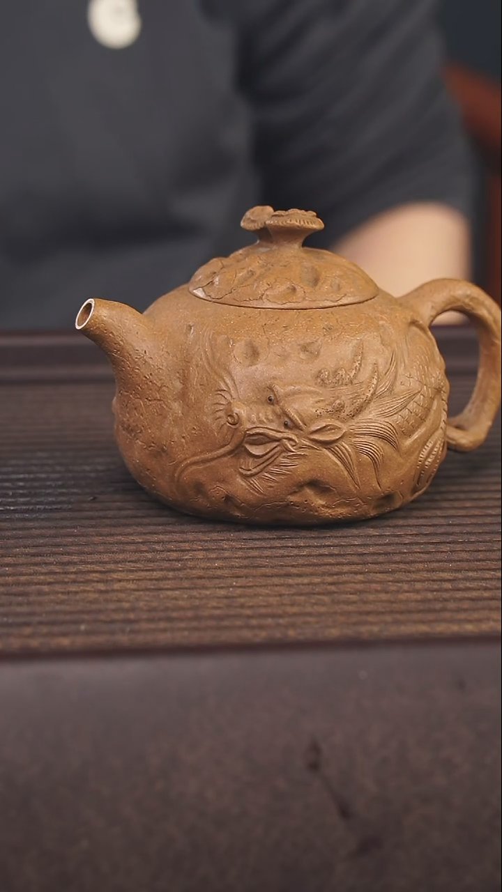 【闪购商品】紫砂茶壶240cc顾氏手工紫砂