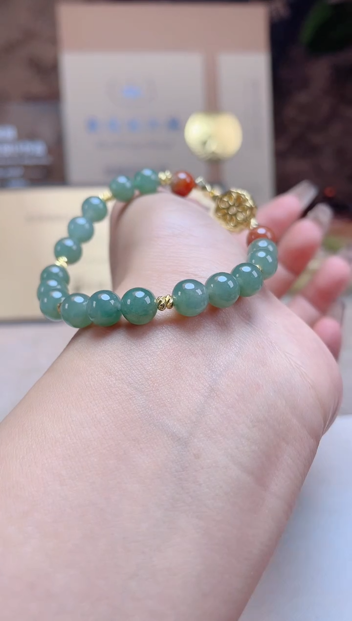手串翡翠未镶嵌珠串