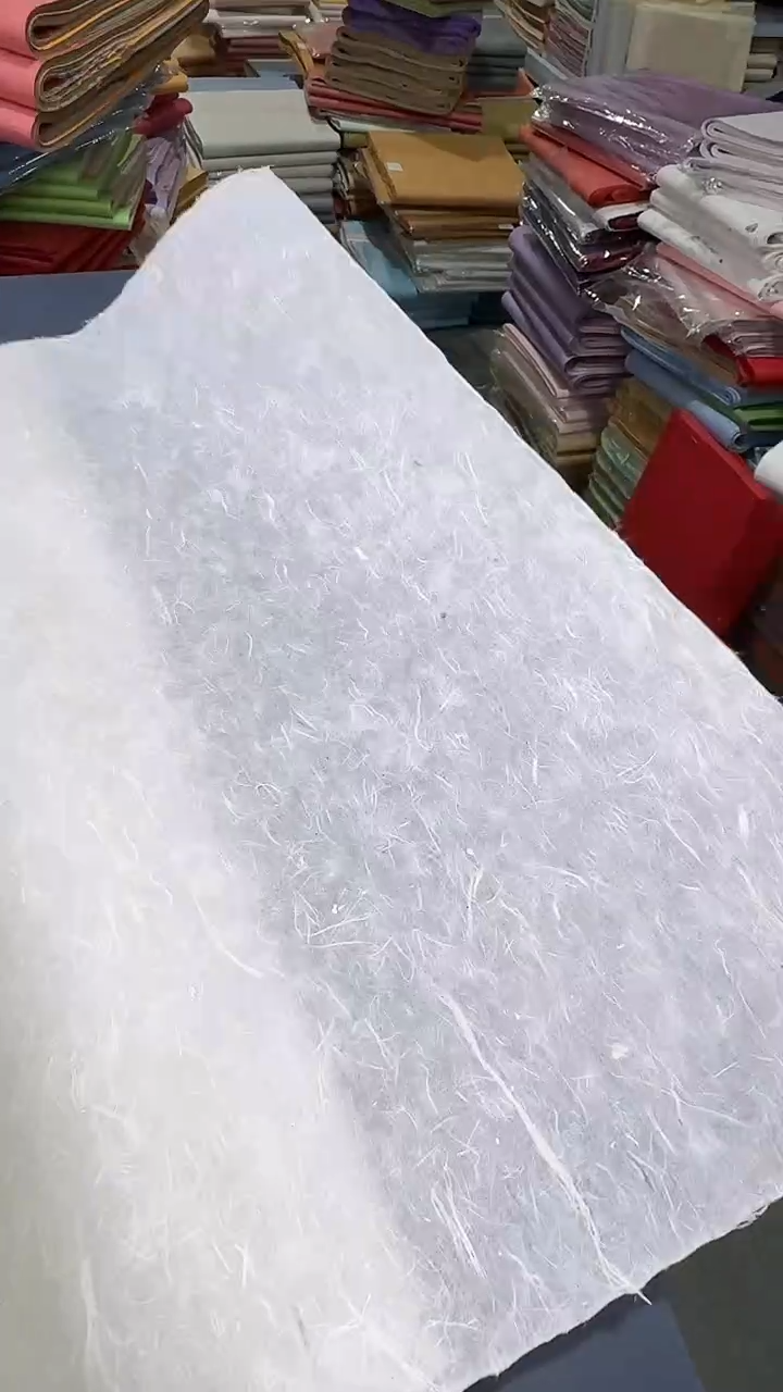 四尺整张雁楮清水白色50张