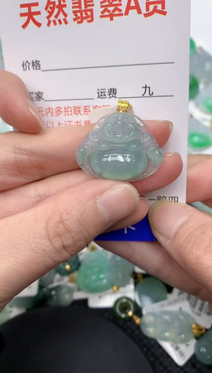 【闪购商品】翡翠颈饰18K金镶嵌11111111