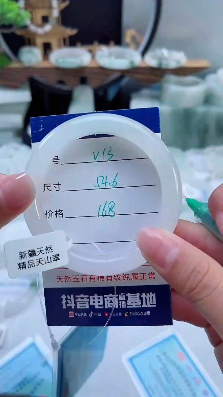 未镶嵌首饰石英质玉（天山翠）13
