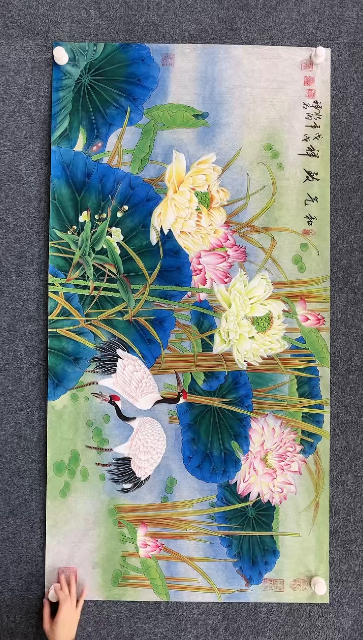 【闪购商品】国画2.20-杨成喜-四尺花鸟-61