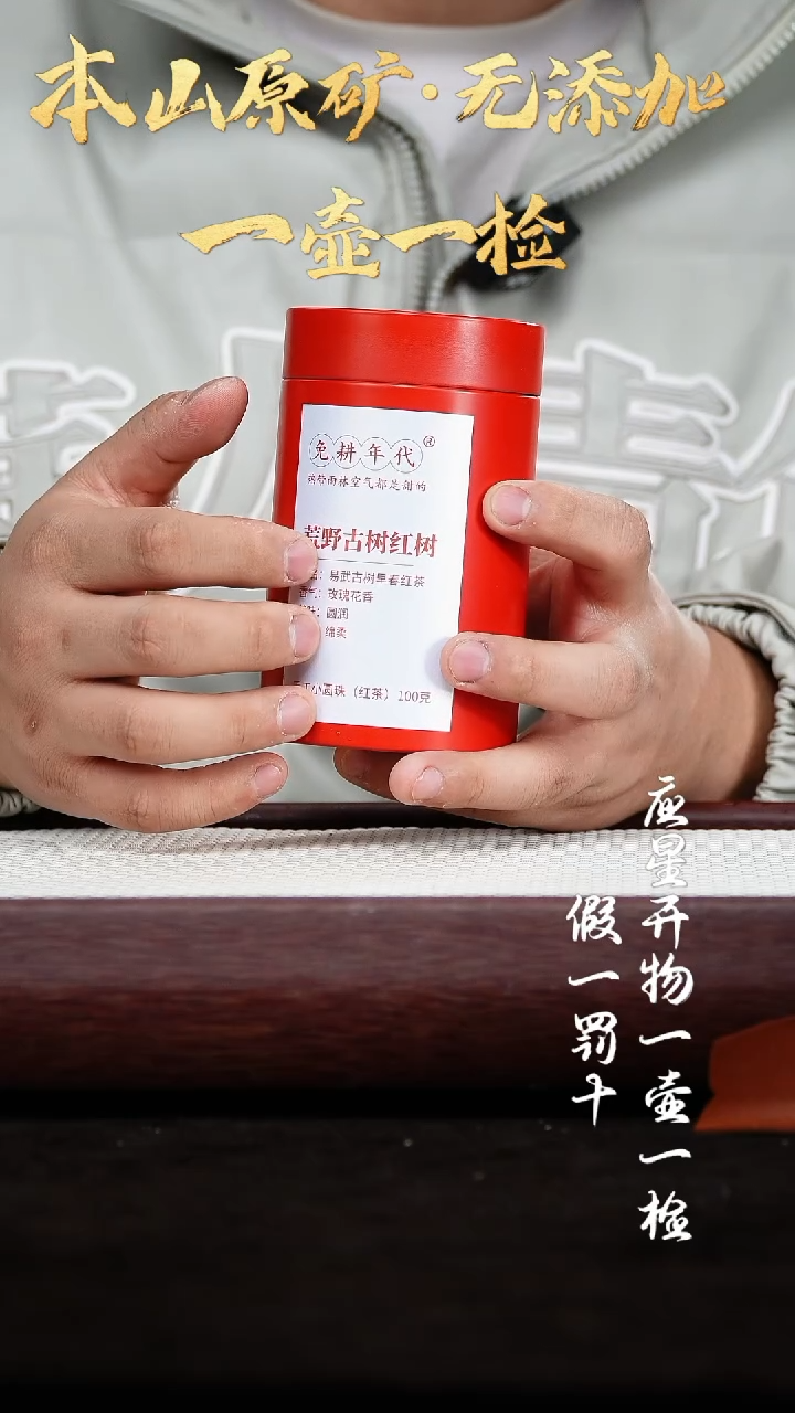 【闪购商品】紫砂茶壶荒野古树红茶 100g